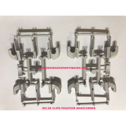 Jeu De 8 Clips Pour Waricorner - Ref. VS44007377